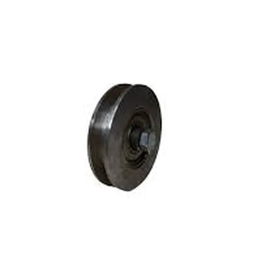 Roldana De Aço 3'' 16mm Cava Quadrada 10x10 Com Parafuso