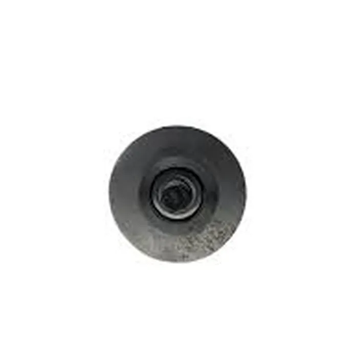Roldana De Aço 5'' Com Cava V 19mm Com Parafuso