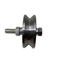 Roldana De Aço De 2'' Com Cava V 16mm Com Parafuso 5/16'' - imagem 1