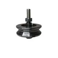 Roldana De Aço De 2'' Com Cava V 16mm Com Parafuso 5/16'' - imagem 2