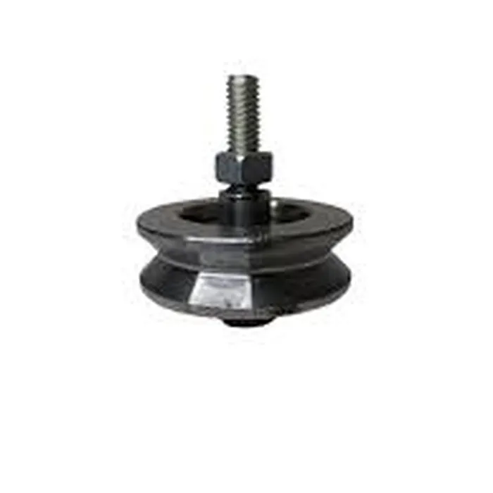Roldana De Aço De 2'' Com Cava V 16mm Com Parafuso 5/16''