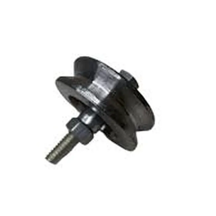 Roldana De Aço De 2'' Com Cava V 16mm Com Parafuso 5/16''