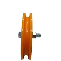 Roldana De Nylon 4'' Com Cava U - imagem 2