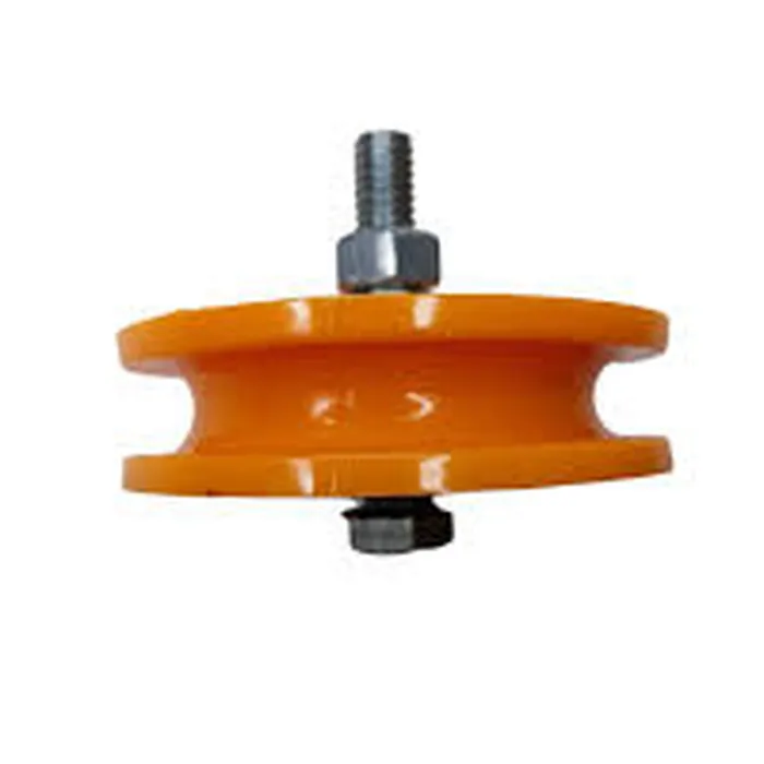 Roldana De Nylon De 2.1/2'' Cava U Poleto