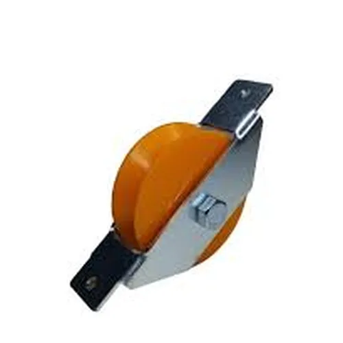 Roldana Em Nylon De 2.1/2'' Cava V Com Caixa Aberta