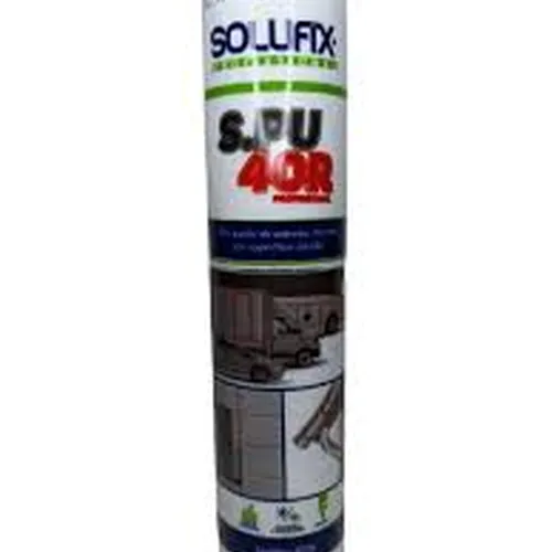 Selante Híbrido S.PU 40R Cinza Solufix 400g