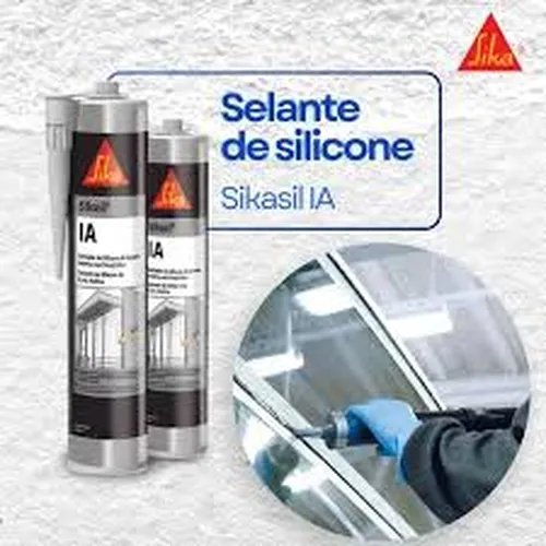 Silicone Acético Incolor 280ml/274g Sika