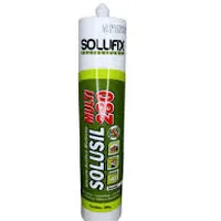 Silicone Acético Incolor Mult 280 Solufix 260g - imagem 1