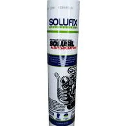 Silicone Solusil Alta Temperatura Vermelho Acético 270g Solufix