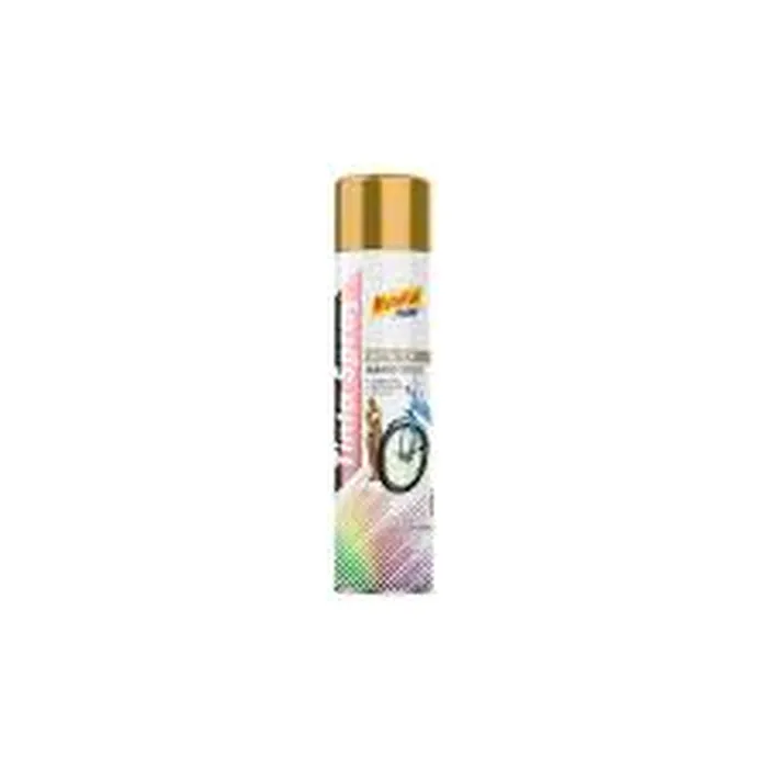 Tinta Spray Metálica Dourado Mundial Prime