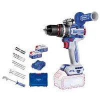 arafusadeira/Furadeira de Impacto 1/2"  Tramontina Total (Kit completo) - imagem 1