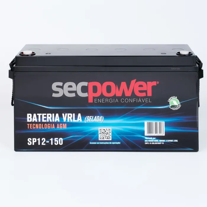 Bateria Sec Power Estacionária 150Ah