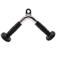 Puxador Tríceps Cromado Manoplas Injetadas - imagem 1