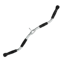 Barra Puxador Costas 78cm Dupla Maciço Giratório - imagem 1