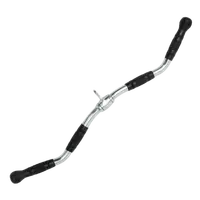 Barra Puxador Costas 78cm Dupla Maciço Giratório - imagem 1