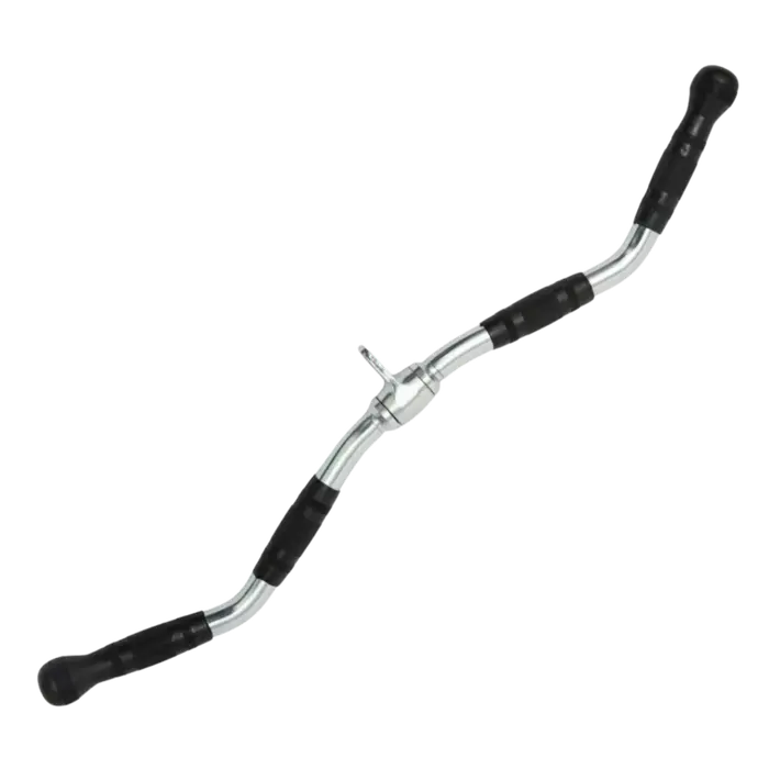 Barra Puxador Costas 78cm Dupla Maciço Giratório