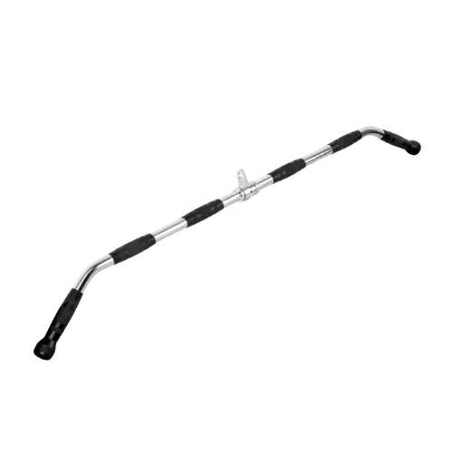 BARRA PUXADOR COSTAS 960mm  MACIÇO CROMADO GIRATÓRIO COM  MANOPLAS INJETADAS