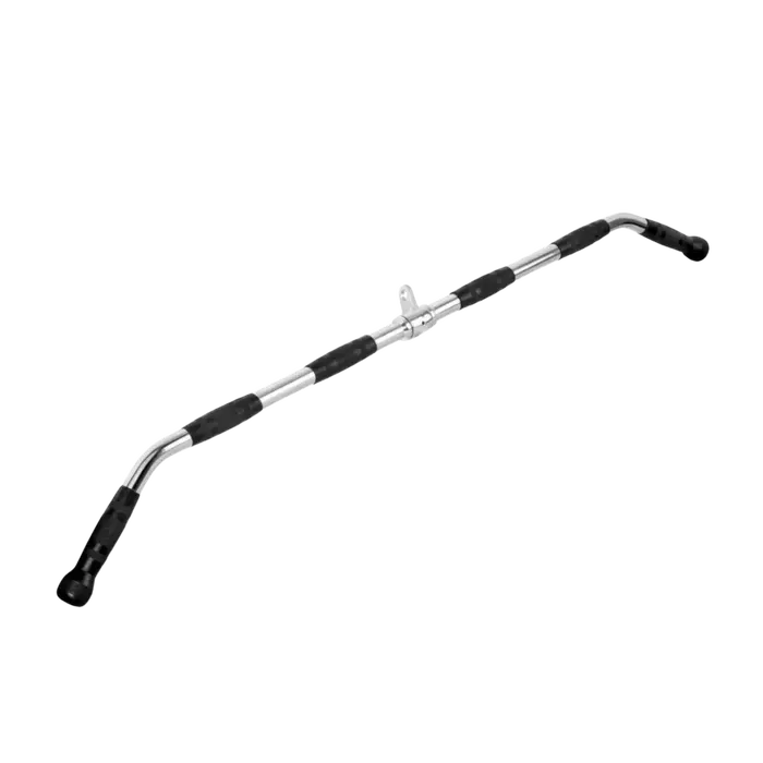 BARRA PUXADOR COSTAS 960mm  MACIÇO CROMADO GIRATÓRIO COM  MANOPLAS INJETADAS