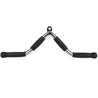 PUXADOR TRIÂNGULO  CROMADO COM PEGADOR  EMBORRACHADO - imagem 1