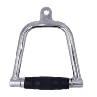 Puxador Estribo Cromado com pegada Emborrachada - imagem 1