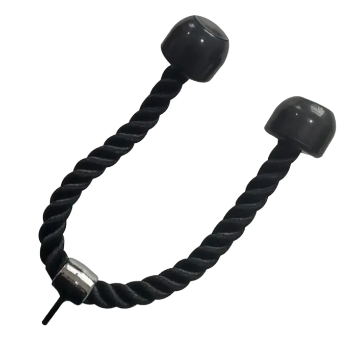 Puxador Tríceps Corda Duplo Trançado