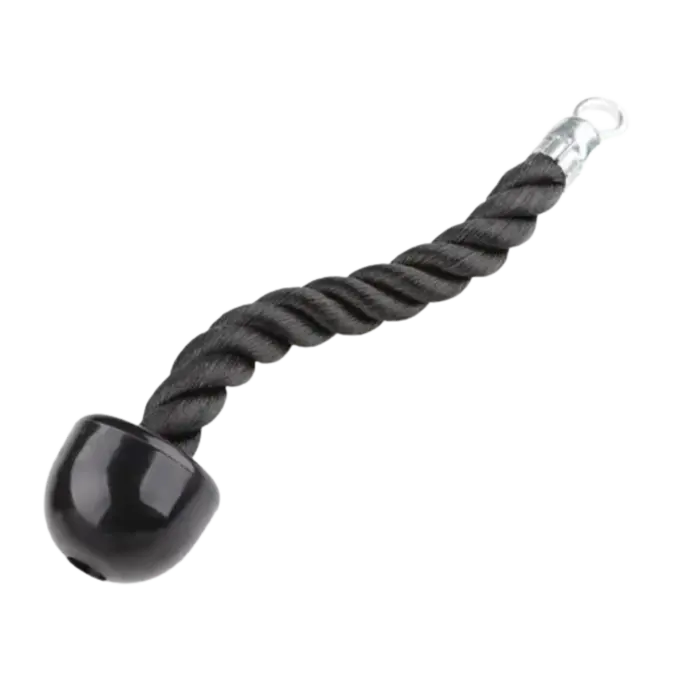 Puxador Tríceps Corda Trançado Unilateral