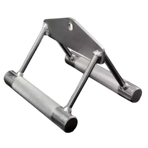 PUXADOR ESTRIBO DUPLO  CROMADO RECARTILHADO