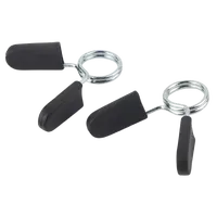 PRESILHA PARA BARRA EM AÇO CROMADO STANDER 28MM, COM PONTEIRA PLASTICA - imagem 1