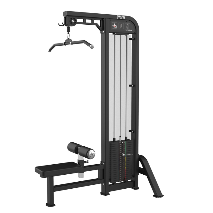 PUXADOR COSTAS E TRICEPS COM CARGA