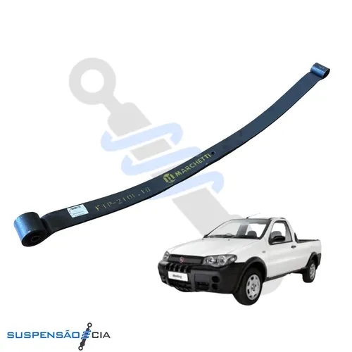 Mola Mestre Parabólica Traseira com Buchas para Fiat Strada – Marchietti FIP-2101.1B