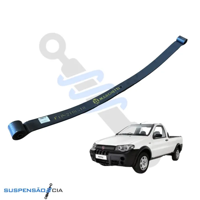 Mola Mestre Parabólica Fiat Strada com Buchas Marchietti