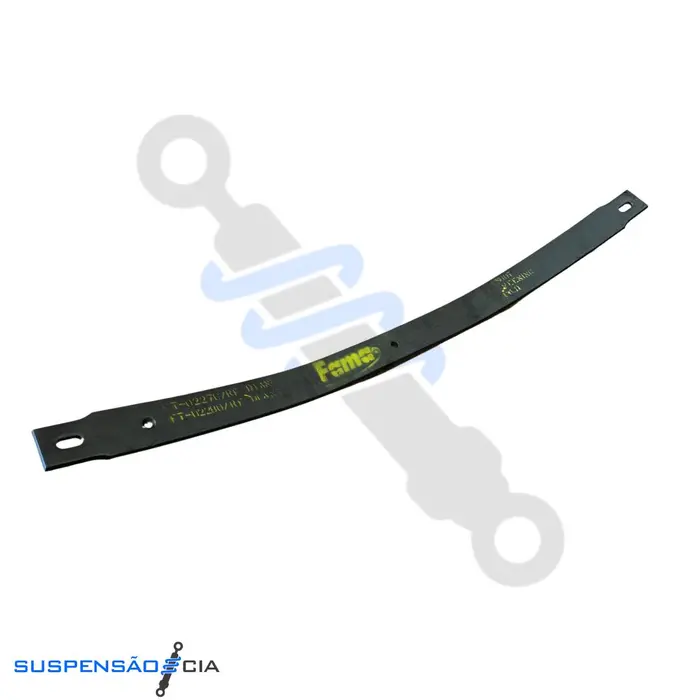 Segunda Mola Reforço Traseira Fiat Strada 2015+ Fama