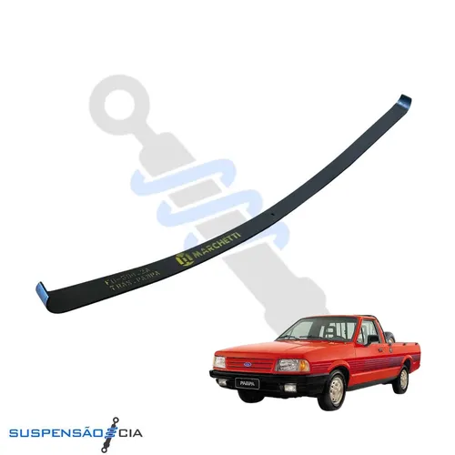 Segunda Mola Virada Reforço Traseira Ford Pampa 1.4 / 1.6 / 1.8 1982 em diante – Marchetti FO-594.2A