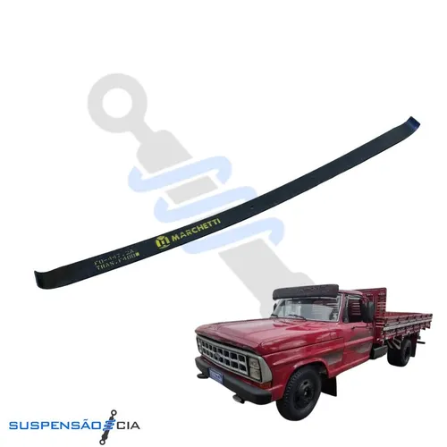 Segunda Mola Reforço Traseira F-4000 1975 a 1989 (Mola Virada) – Marchetti FO-447.2A