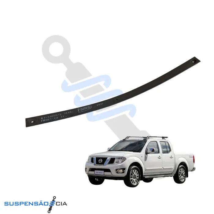 Segunda Mola Traseira Nissan Frontier 4x4 FAMA