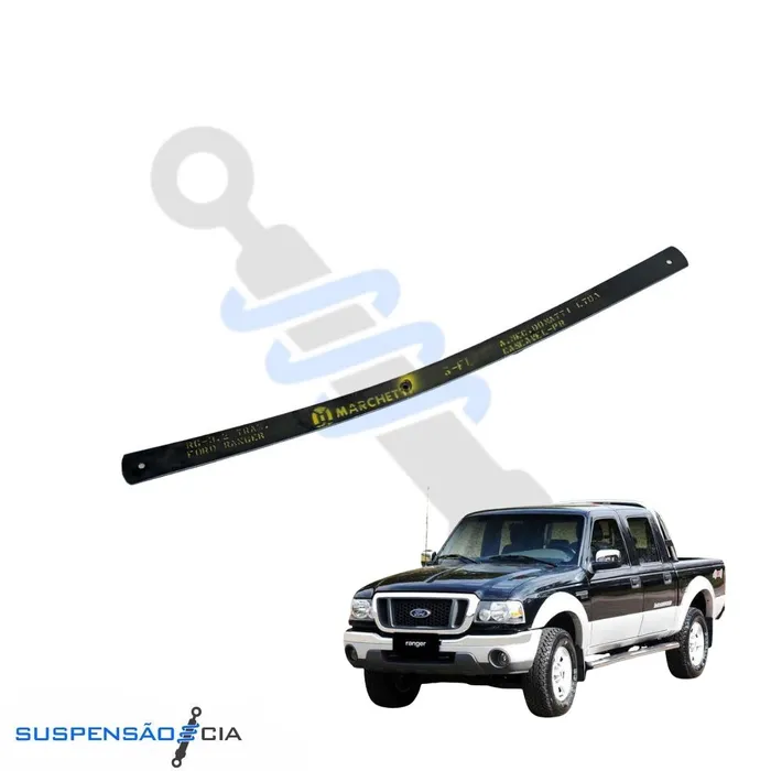Segunda Mola Traseira Ford Ranger 3.0 Cabine Dupla