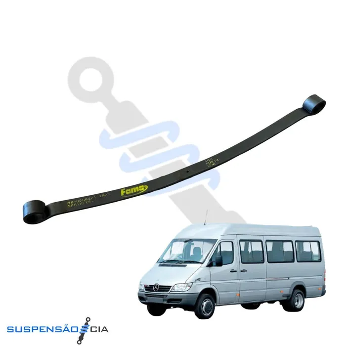  Mola Mestra Parabólica Sprinter 515 2012+ Traseira