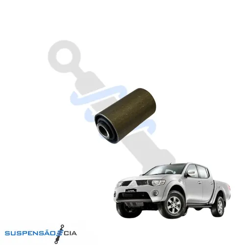 Bucha de Mola Traseira Parte Dianteira Mitsubishi L-200 Triton e L-200 Sport | IABV 4630