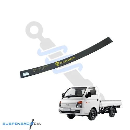 Segunda Mola Traseira Hyundai H-100 (Com Umbigo) – Marchetti HY-1.2