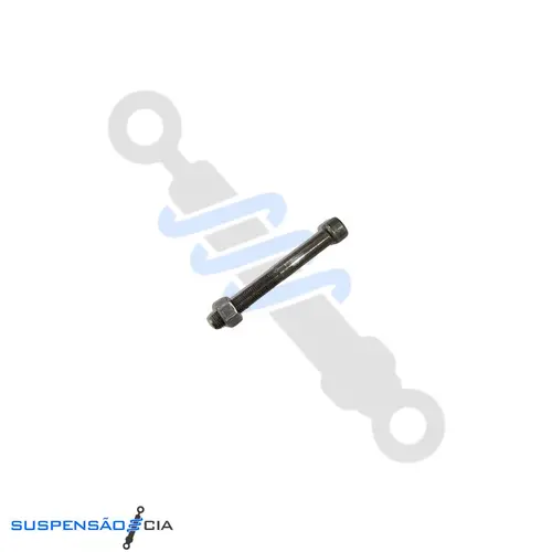 Pino de Centro com Porca 3/8 x 3 CB FEY – Peça para Suspensão de Veículos de Carga