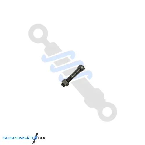 Pino de Centro com Porca 3/8 x 2 CB para Suspensão – FEY