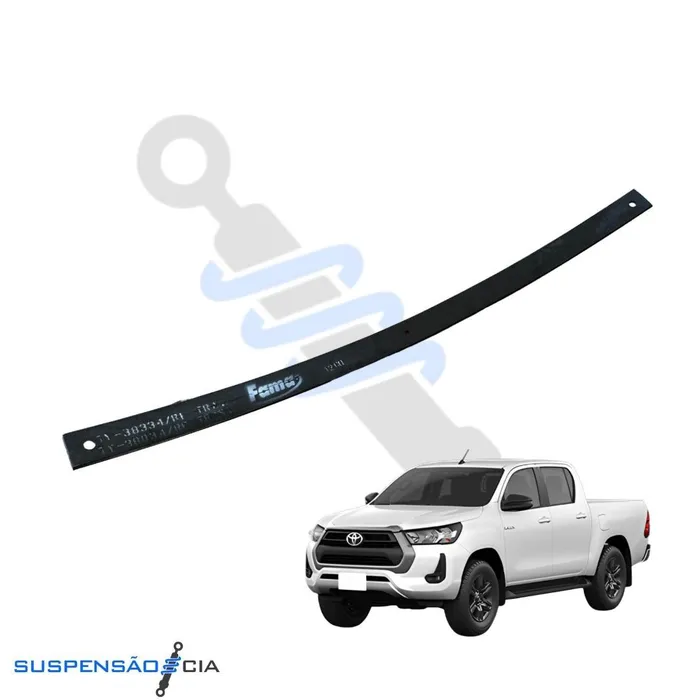 Segunda Mola Reforço Traseira Hilux SRV 2016+ Fama