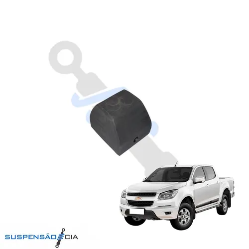 Batente da Mola Traseira S10 (2012 a 2024) – Proteção e Estabilidade para a Suspensão