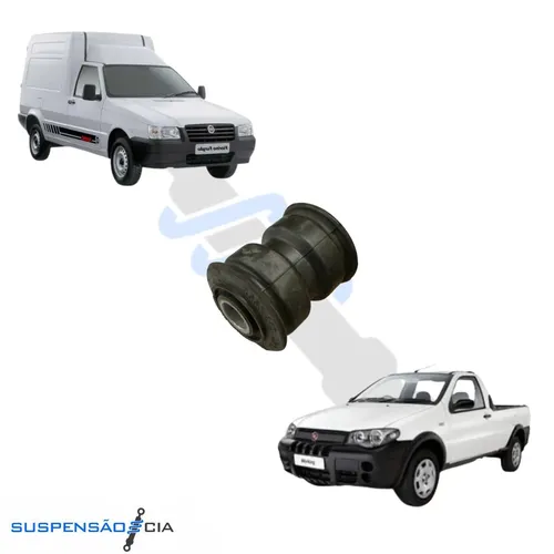 Bucha de Mola Traseira Dianteira Fiat Fiorino / Fiat Strada – Alta Durabilidade e Encaixe Preciso
