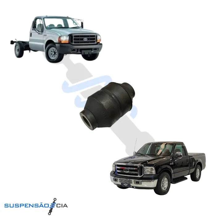Bucha de Mola Dianteira Traseira F-250/F-350 | Suspensão & Cia