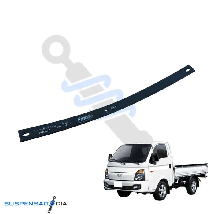 Segunda Mola Traseira Hyundai HR 2,5 Diesel Fama