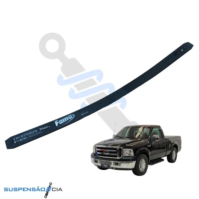 Segunda Mola Traseira F-250 Diesel/Gasolina Fama