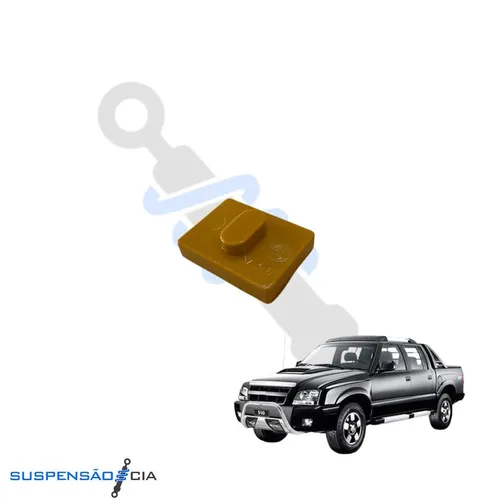 Calço Anti Ruído da Mola Traseira S10 e Dianteira VW 3/4 | Pause 9737