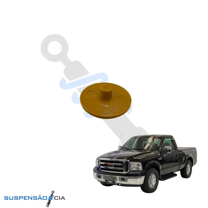 Calço Anti Ruído da Mola Pause – F-250 e Volvo VM