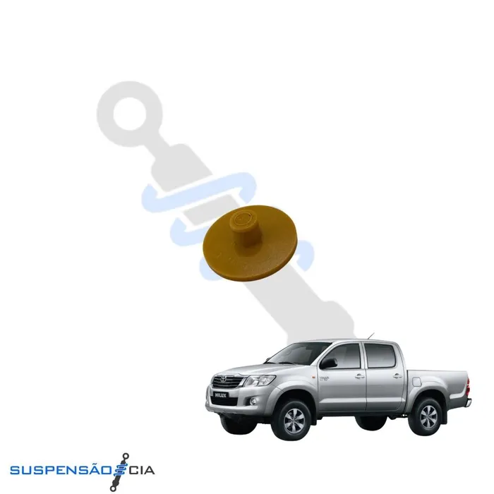 Anti Ruído da Mola Traseira Pause – Ranger, Hilux, S-10
